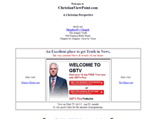 Tablet Screenshot of christianviewpoint.com